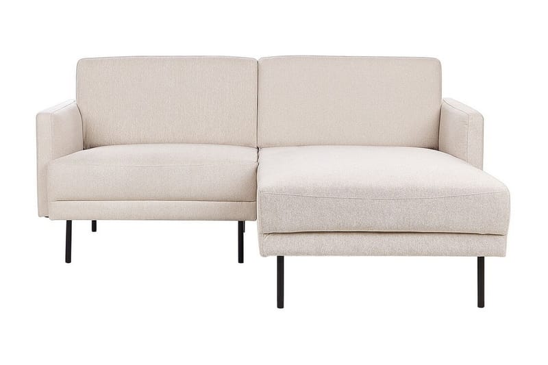 Deajna Hjørnesofa 2-seter - Beige/Svart - Møbler - Sofaer - Hjørnesofaer