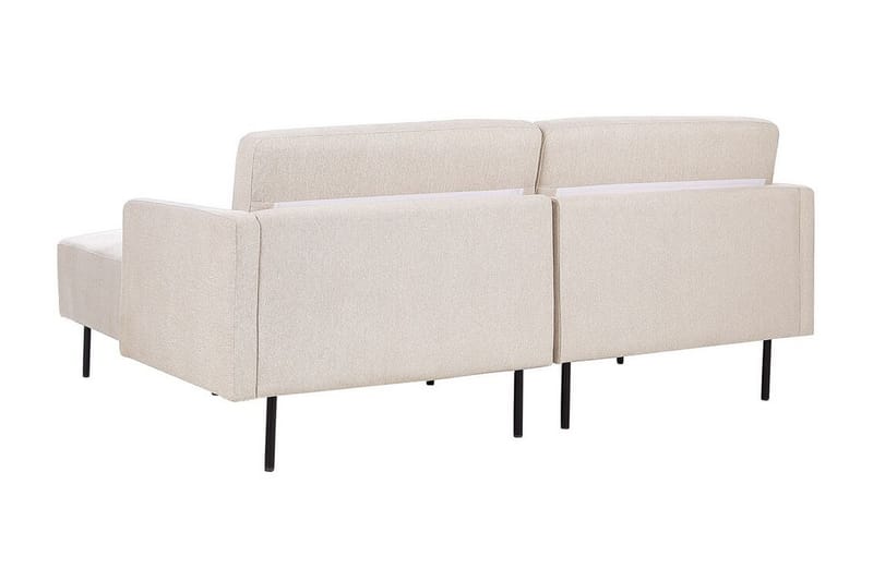 Deajna Hjørnesofa 2-seter - Beige/Svart - Møbler - Sofaer - Hjørnesofaer