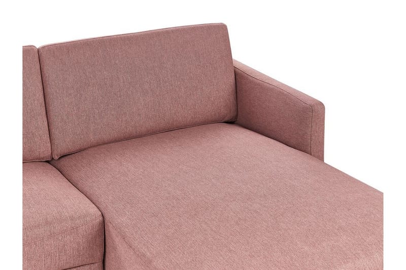 Deajna Hjørnesofa 2-seter - Rosa/Brun/Svart - Møbler - Sofaer - Hjørnesofaer