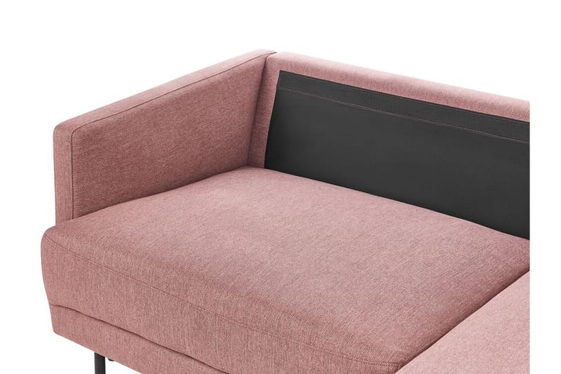 Deajna Hjørnesofa 2-seter - Rosa/Brun/Svart - Møbler - Sofaer - Hjørnesofaer