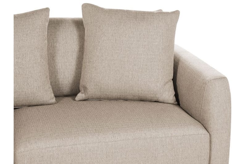 Delisha Sofa 3-seter - Beige/Svart - Møbler - Sofaer - 3 seter sofa