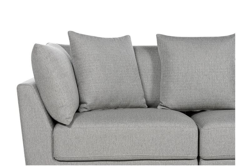 Delisha Sofa 3-seter - Grå/Svart - Møbler - Sofaer - 3 seter sofa