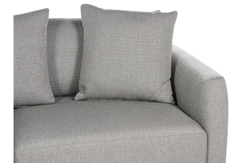 Delisha Sofa 3-seter - Grå/Svart - Møbler - Sofaer - 3 seter sofa