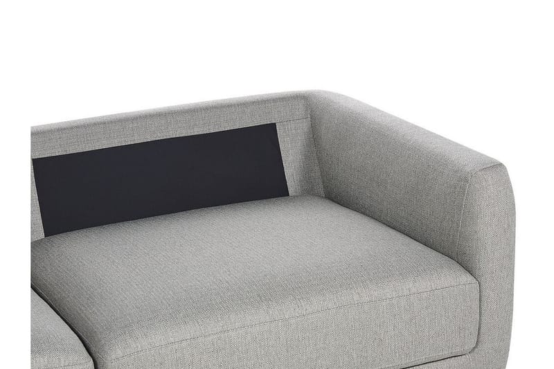 Delisha Sofa 3-seter - Grå/Svart - Møbler - Sofaer - 3 seter sofa