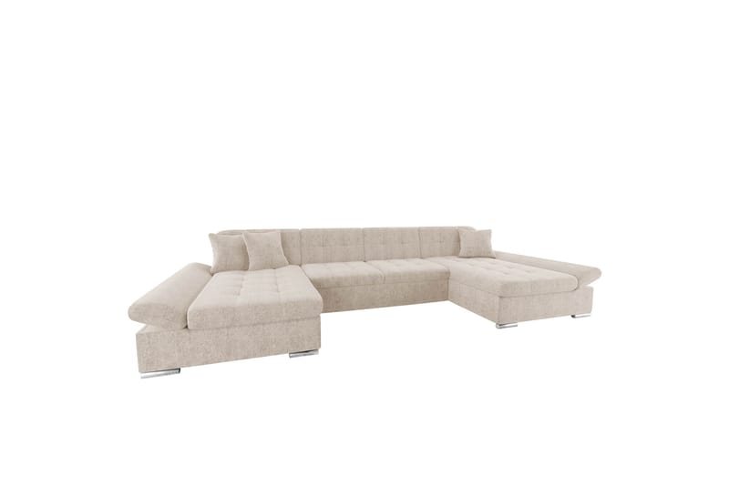 Dewitt Sofa Dobbeldivan 4-seter - Beige - Møbler - Sofaer - U-sofa