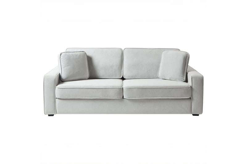 Dolund Sofa 3-seter - Svart/Grå - Møbler - Sofaer - 3 seter sofa