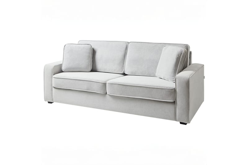 Dolund Sofa 3-seter - Svart/Grå - Møbler - Sofaer - 3 seter sofa