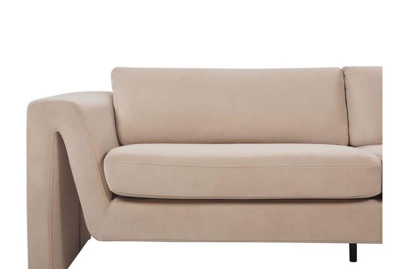 Durran Sofa 3-seter - Beige/Svart - Møbler - Sofaer - 3 seter sofa