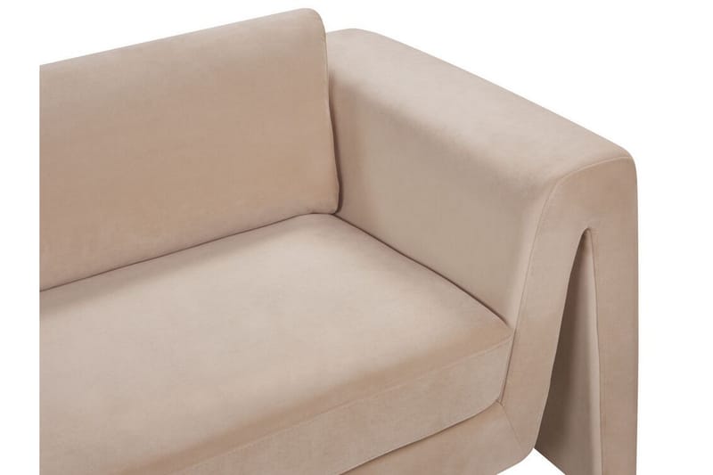 Durran Sofa 3-seter - Beige/Svart - Møbler - Sofaer - 3 seter sofa