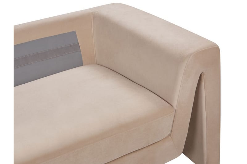 Durran Sofa 3-seter - Beige/Svart - Møbler - Sofaer - 3 seter sofa