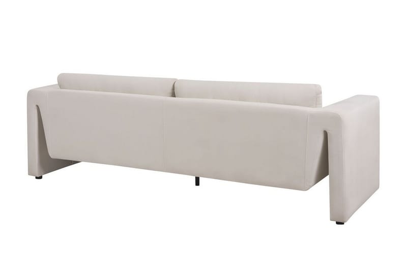 Durran Sofa 3-seter - Beige/Svart - Møbler - Sofaer - 3 seter sofa