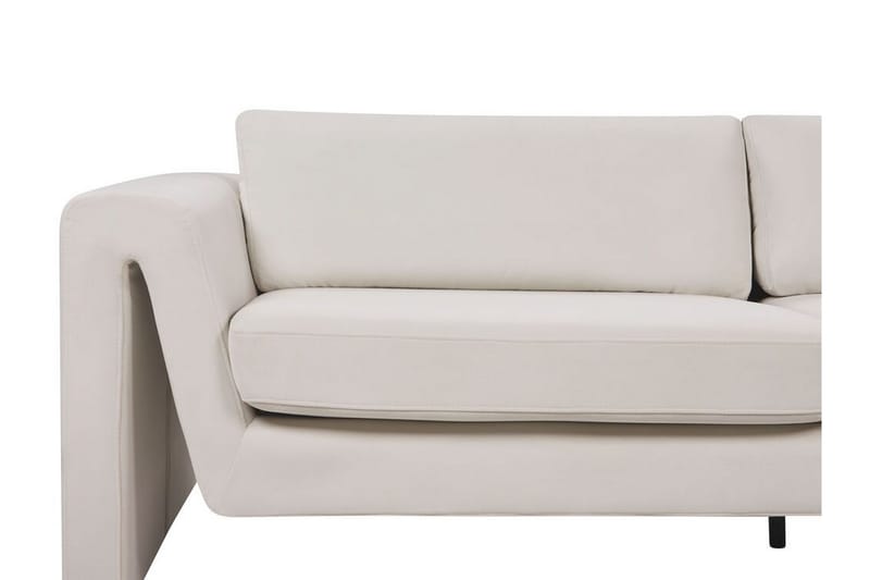 Durran Sofa 3-seter - Beige/Svart - Møbler - Sofaer - 3 seter sofa