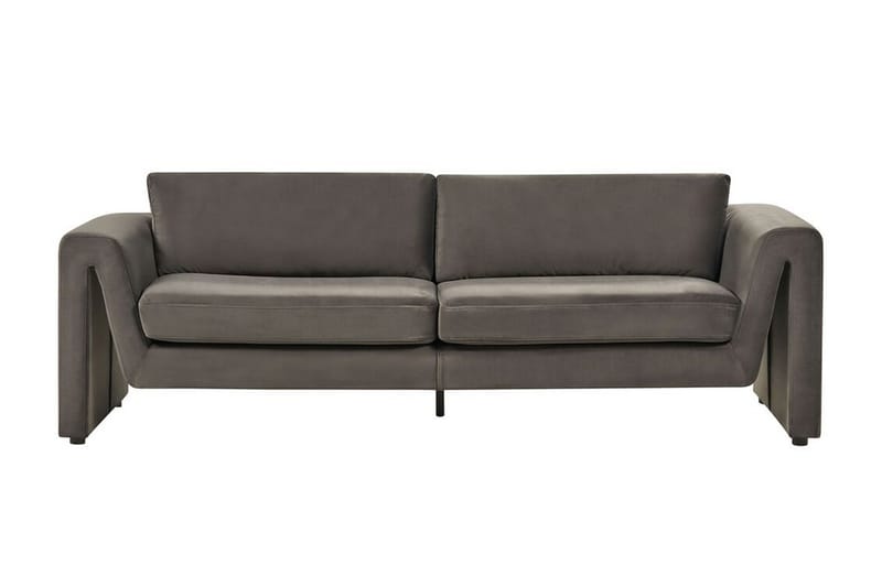 Durran Sofa 3-seter - Grå/Svart - Møbler - Sofaer - 3 seter sofa