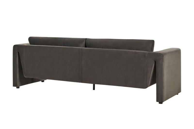 Durran Sofa 3-seter - Grå/Svart - Møbler - Sofaer - 3 seter sofa