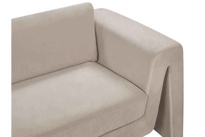 Durran Sofa 3-seter - Taupe/Svart - Møbler - Sofaer - 3 seter sofa