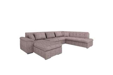 Dynir Sofa med Sjeselong og Divan 4-seter