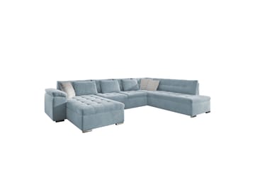 Dynir Sofa med Sjeselong og Divan 4-seter