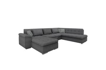 Dynir Sofa med Sjeselong og Divan 4-seter