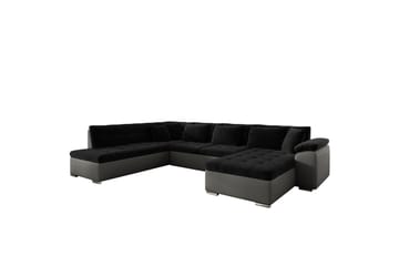 Dynir Sofa med Sjeselong og Divan 4-seter