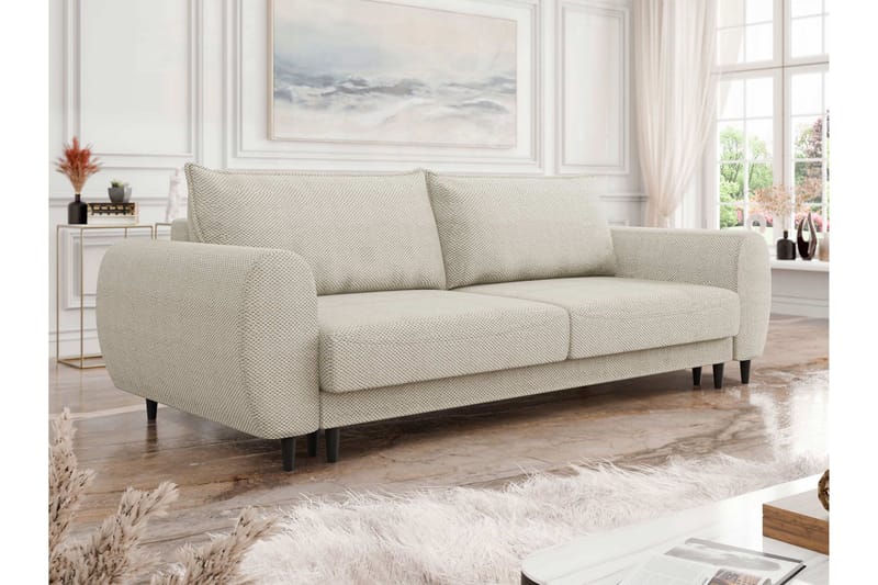 Eduardo Sofa 3-seter - Beige - Møbler - Sofaer - 3 seter sofa