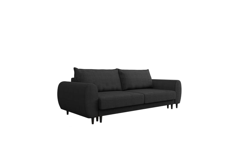 Eduardo Sofa 3-seter - Svart - Møbler - Sofaer - 3 seter sofa