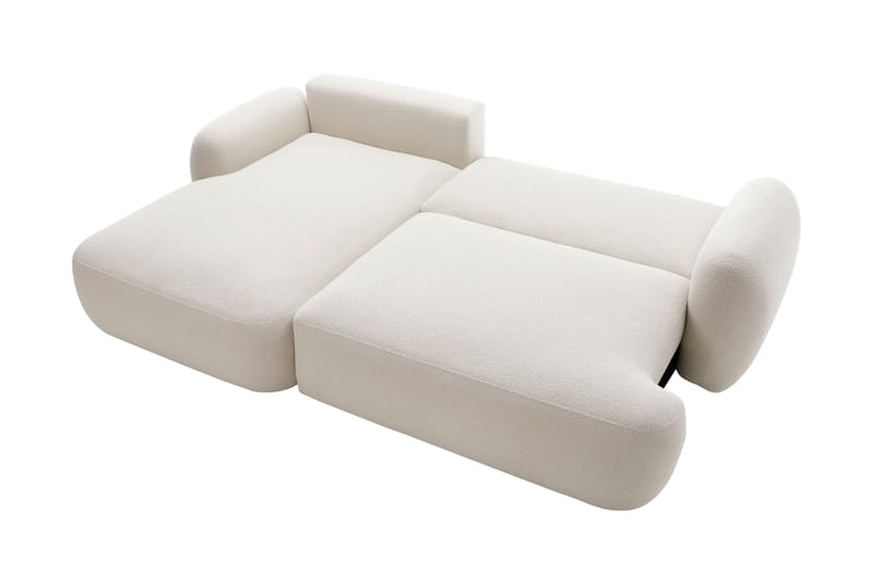 Efrem Sofa med Sjeselong 3-seter - Beige - Møbler - Sofaer - Sofaer med sjeselong - 3 seters sofa med divan