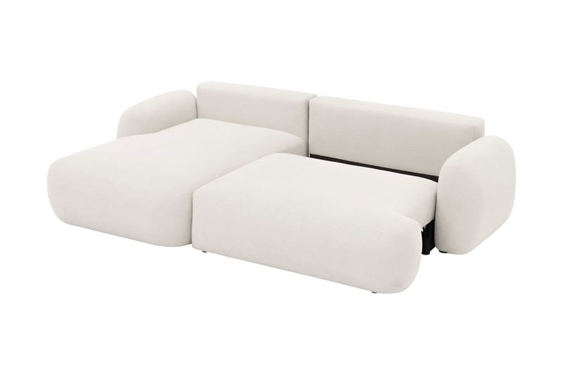 Efrem Sofa med Sjeselong 3-seter - Beige - Møbler - Sofaer - Sofaer med sjeselong - 3 seters sofa med divan