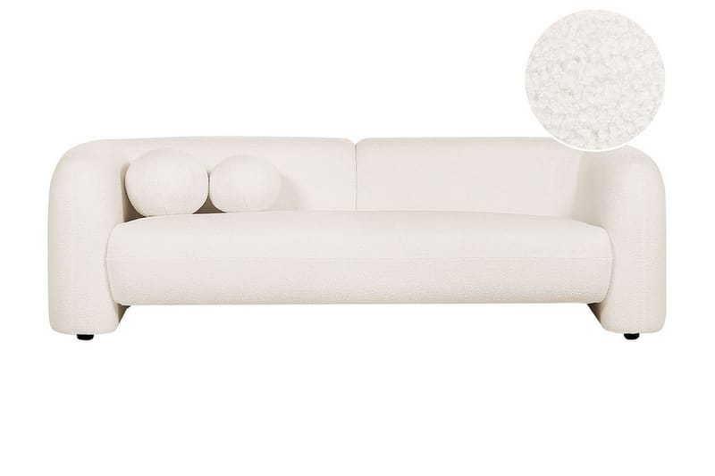 Fabion Sofa 3-seter - Hvit - Møbler - Sofaer - 3 seter sofa