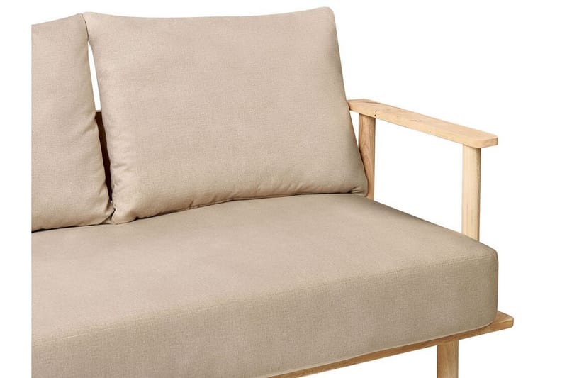 Fadey Sofa 2-seter - Beige/Lyst tre - Møbler - Sofaer - 2 seter sofa