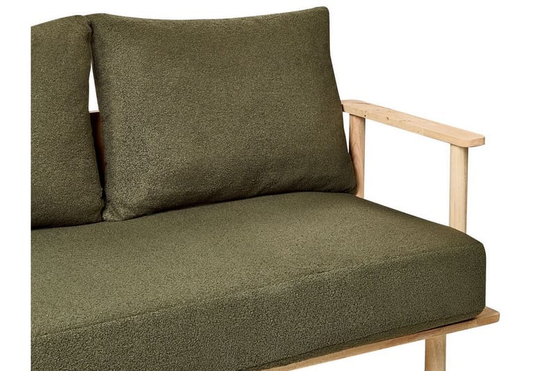 Fadey Sofa 2-seter - Grønn/Lyst tre - Møbler - Sofaer - 2 seter sofa