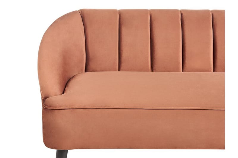 Farrin Sofa 3-seter - Brun/Svart/Gull - Møbler - Sofaer - 3 seter sofa