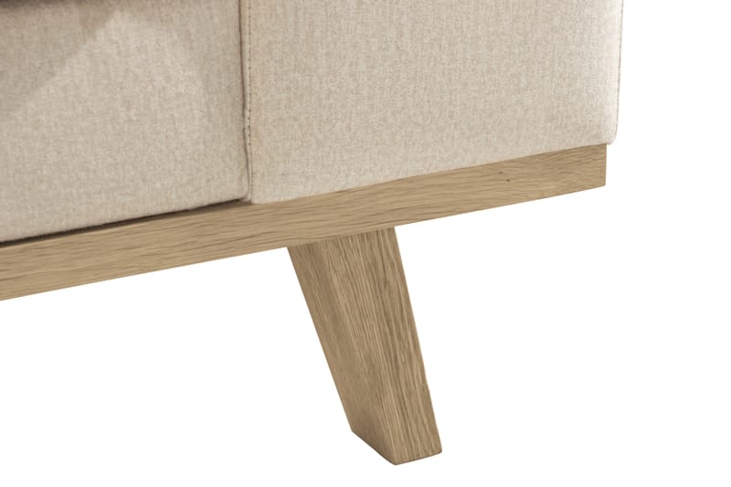 4-seter Sofa Haga Fløyel - Beige - Møbler - Sofaer - Fløyelssofaer