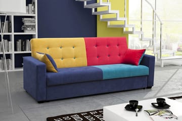 Sovesofa Bartek 224x88x90 cm - Møbler - Sofaer - Fløyelssofaer