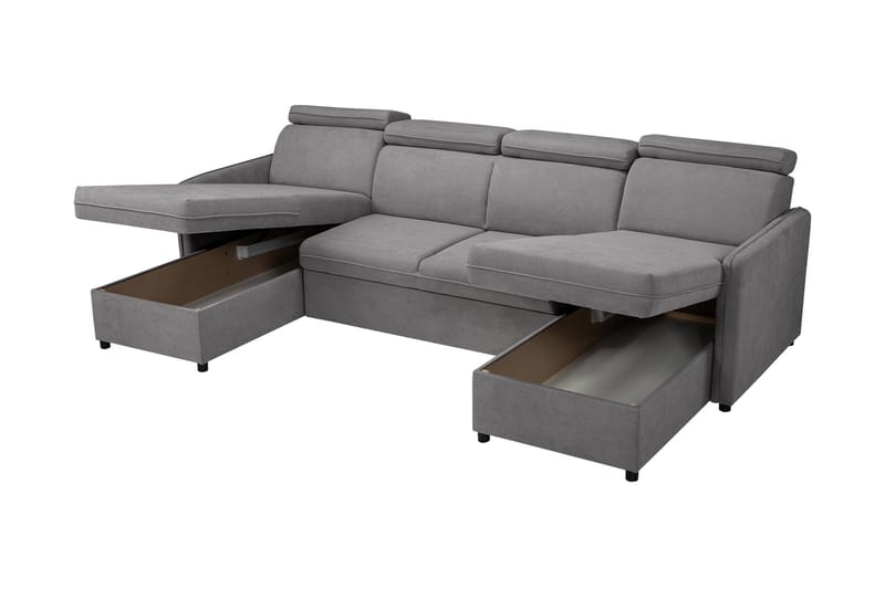 Fredrik Sofa Dobbeldivan 4-seter - Beige - Møbler - Sofaer - U-sofa