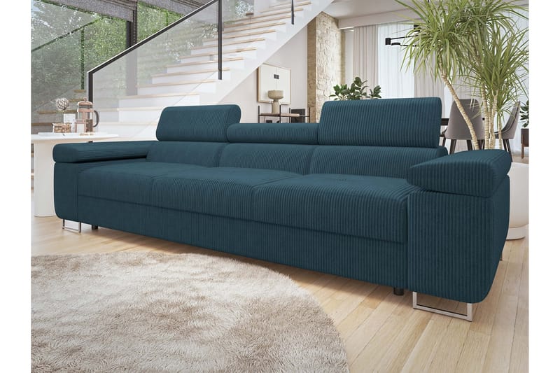 Gabina Sofa 3-seter - Blå - Møbler - Sofaer - 3 seter sofa