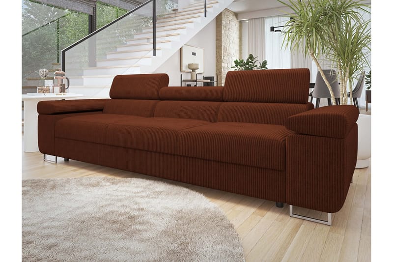 Gabina Sofa 3-seter - Brun - Møbler - Sofaer - 3 seter sofa