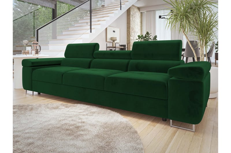 Gabina Sofa 3-seter - Grønn - Møbler - Sofaer - 3 seter sofa