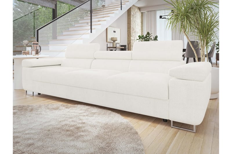 Gabina Sofa 3-seter - Hvit - Møbler - Sofaer - 3 seter sofa