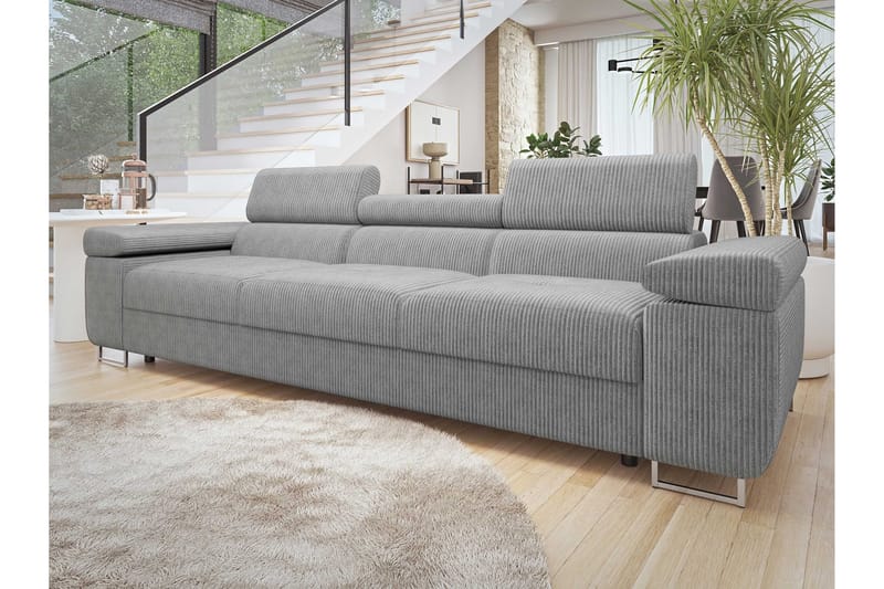 Gabina Sofa 3-seter - Lys grå - Møbler - Sofaer - 3 seter sofa