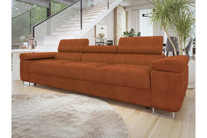 Gabina Sofa 3-seter - Oransje - Møbler - Sofaer - 3 seter sofa