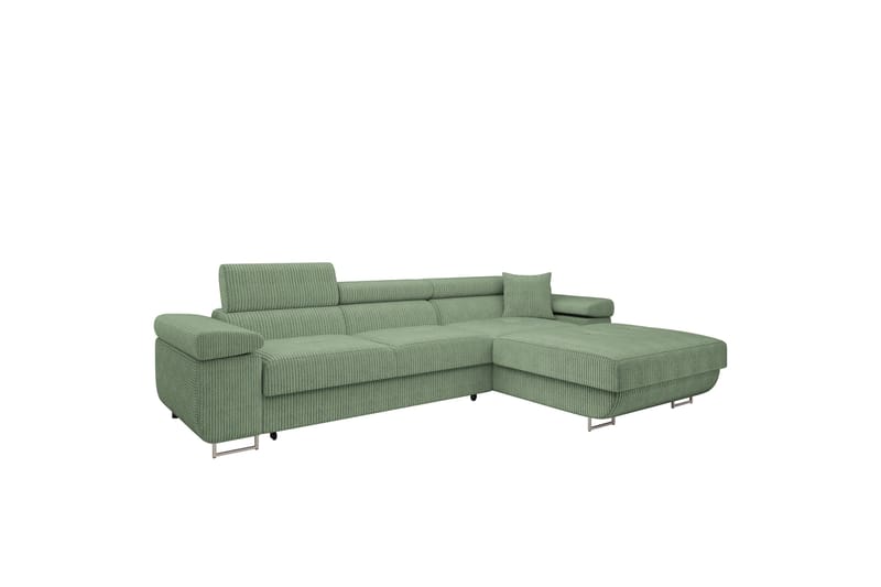 Gabina Sofa med Divan 3-seter - Grønn - Møbler - Sofaer - Sofaer med sjeselong - 3 seters sofa med divan