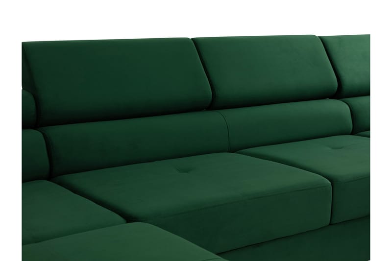 Gabina Sofa med Divan og Sjeselong 4-seter - Beige/Grå - Møbler - Sofaer - Sofaer med sjeselong - 4 seters sofa med divan