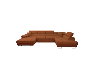 Gabina Sofa med Divan og Sjeselong 4-seter