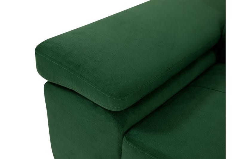 Gabina Sofa med Sjeselong 3-seter - Blå - Møbler - Sofaer - Sofaer med sjeselong - 3 seters sofa med divan