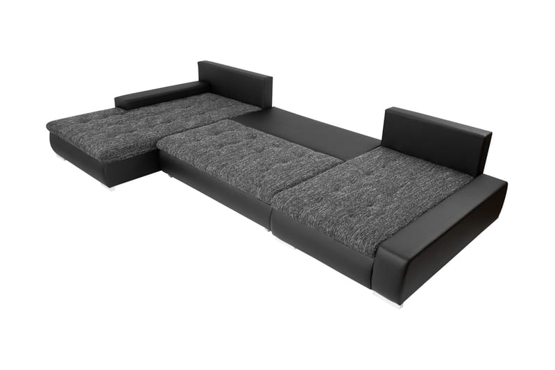 Gamal Sofa Dobbeldivan 4-seter - Hvit - Møbler - Sofaer - U-sofa