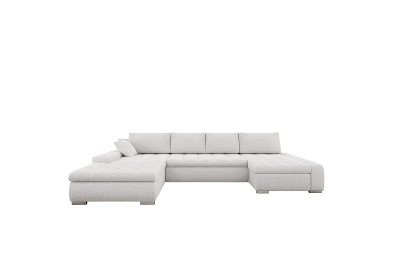 Gamal Sofa Dobbeldivan 4-seter - Hvit - Møbler - Sofaer - U-sofa