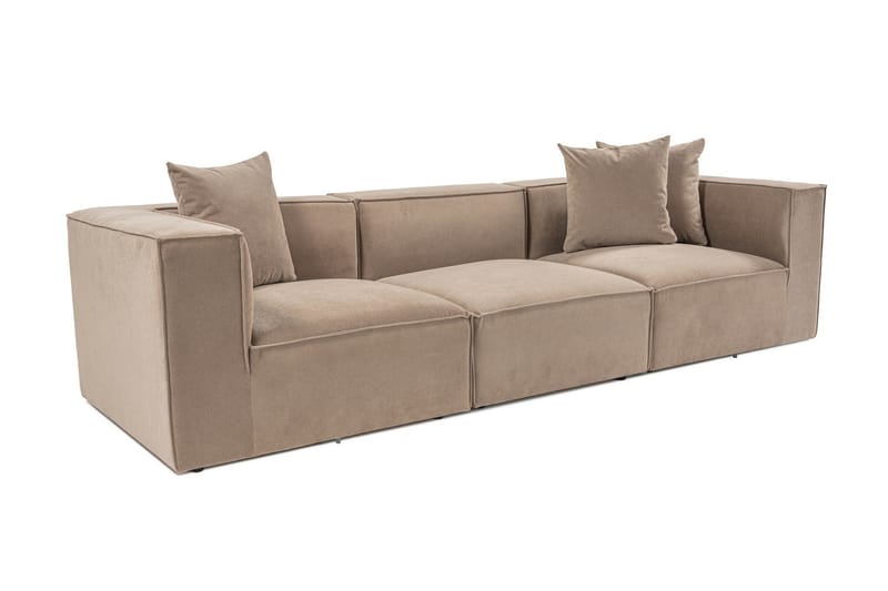 Gregor Sofa 3-seter - Cappuccino - Møbler - Sofaer - 3 seter sofa