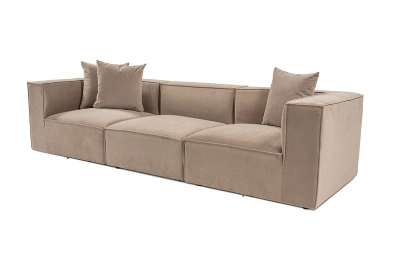 Gregor Sofa 3-seter - Cappuccino - Møbler - Sofaer - 3 seter sofa