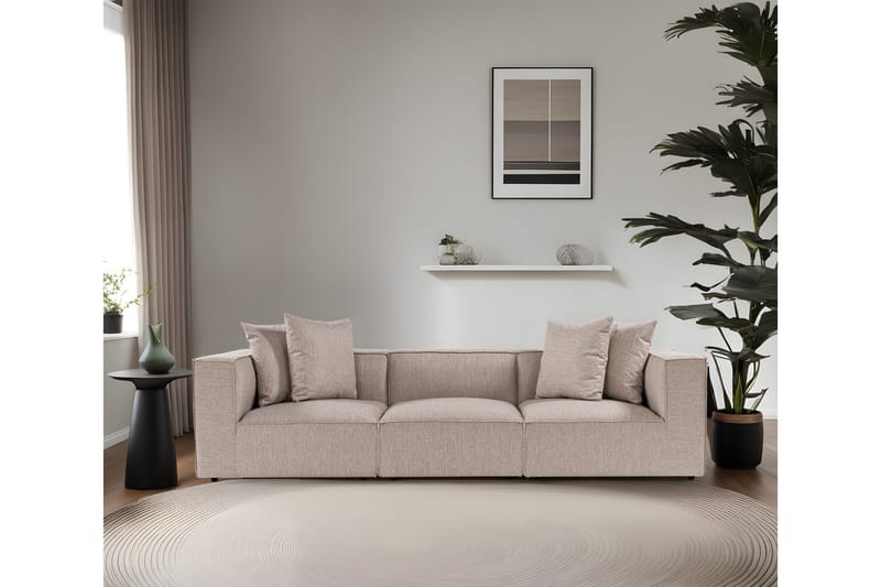 Gregor Sofa 3-seter - Sand beige - Møbler - Sofaer - 3 seter sofa