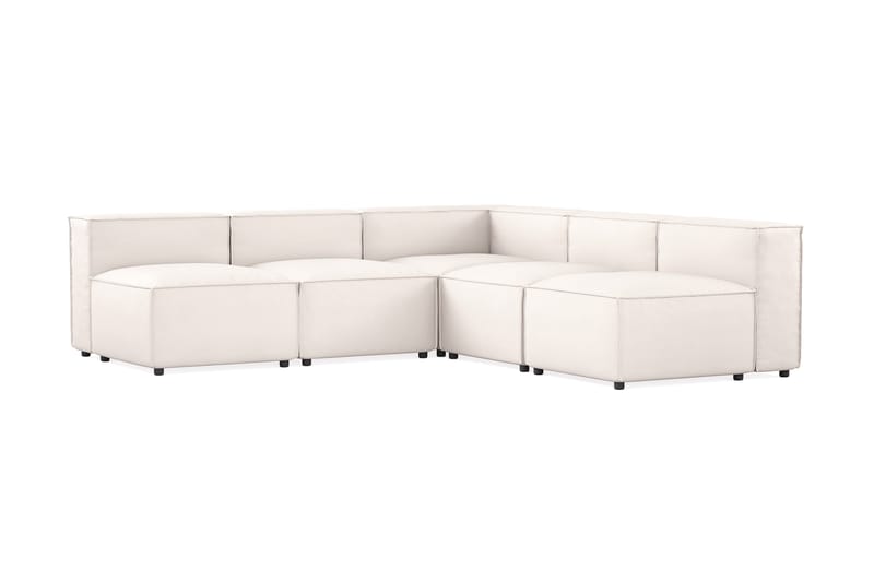 Hjørnesofa 5-seters Narender - Beige - Møbler - Sofaer - Hjørnesofaer